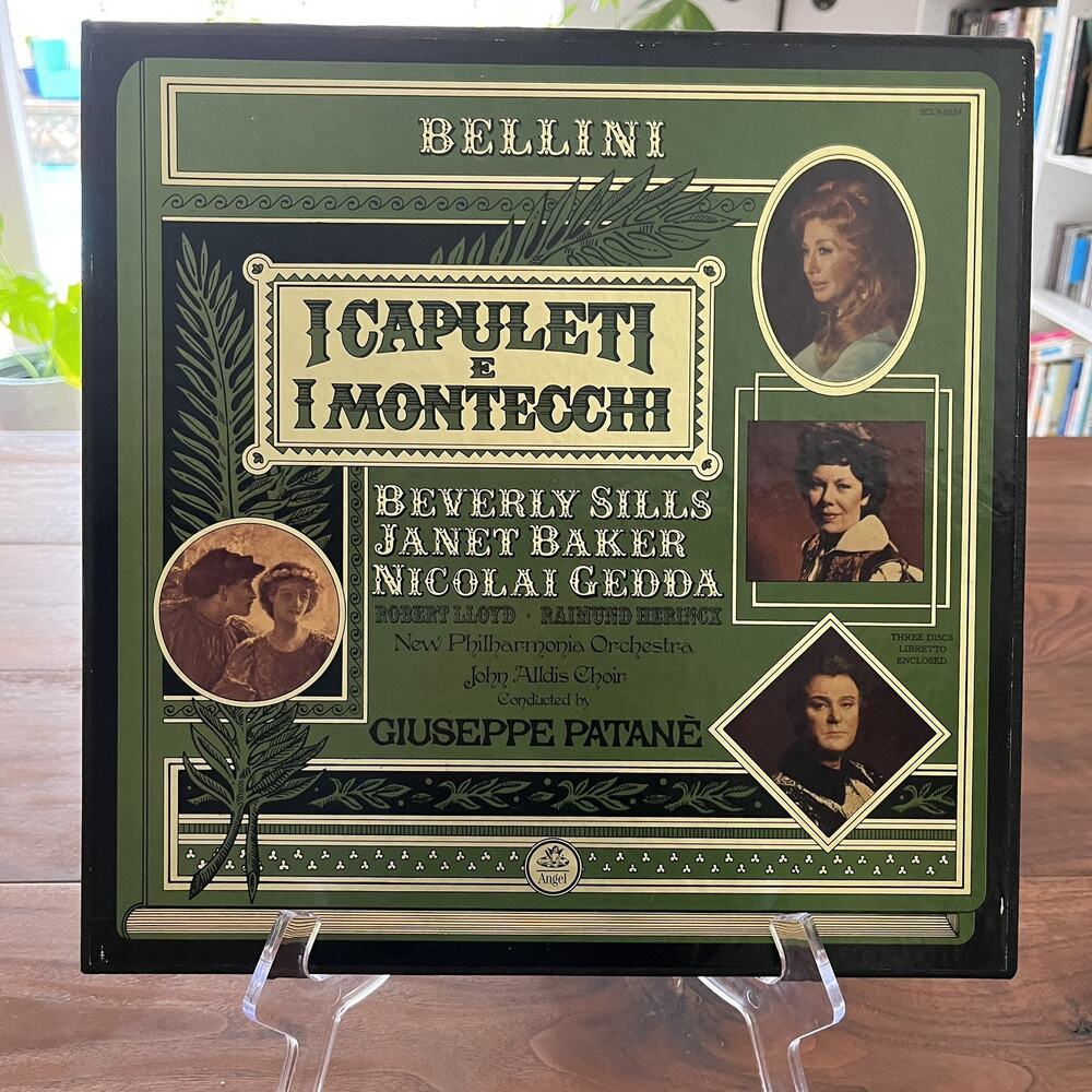 Bellini I Capuleti E I Montecchi 3xVinyl LP Box Set 1976 Angel SCLX-3824